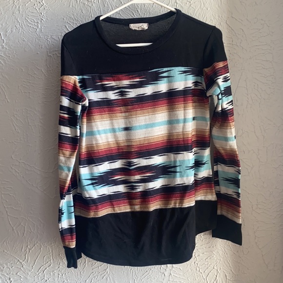 Aztec Long Sleeve Shirt - Picture 2 of 3